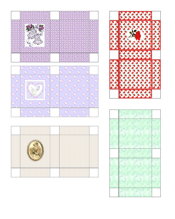 Flat wedding bags 2 large